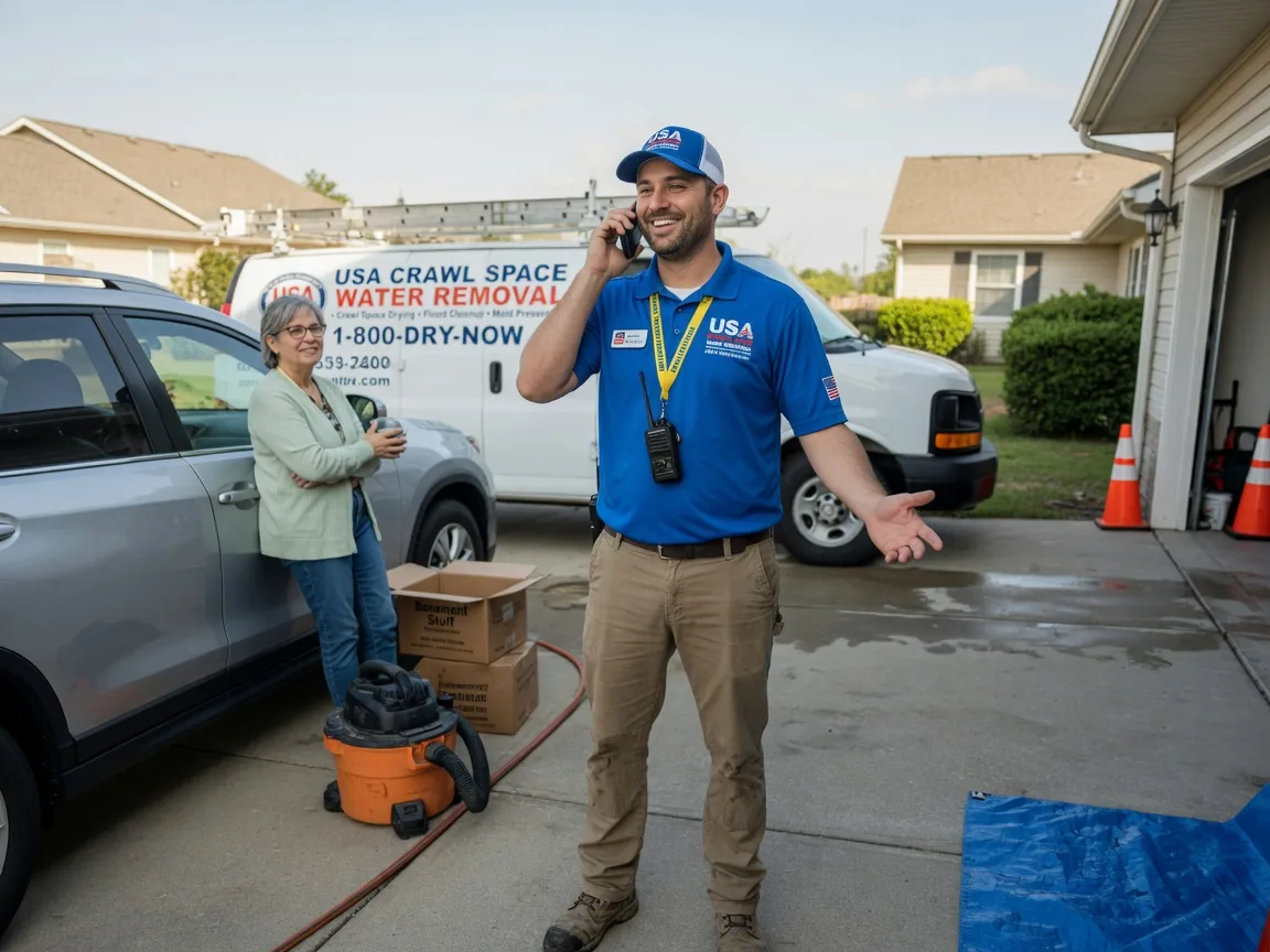 Crawl Space Water Removal Cottageville, SC FAQs